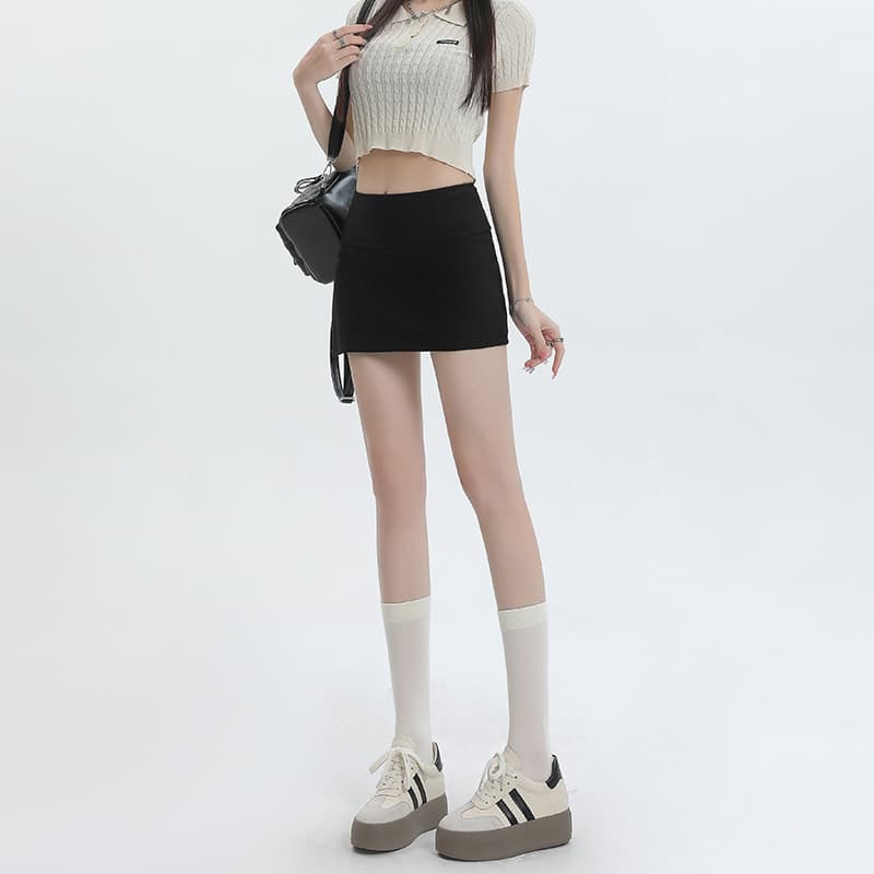 キュロットスカート 春スポーツ ラップスタイル キュロットスカート