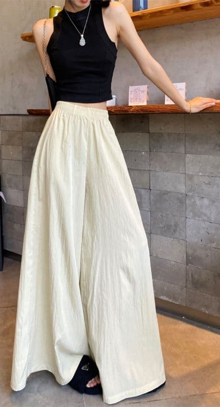 キュロットスカート キュロットスカート 超ワイド ロング丈 マキシフレア キュロット