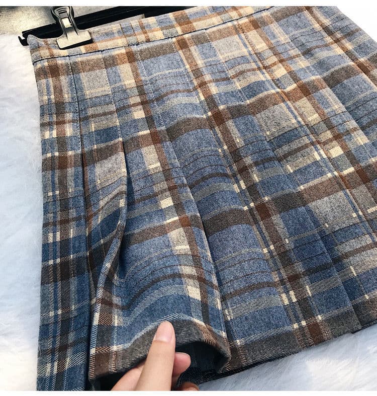 キュロットスカート 安いのにおしゃれなクラシカルプリーツキュロット